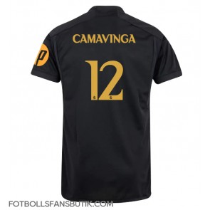 Real Madrid Eduardo Camavinga #12 Replika Tredje Tröja 2023-24 Kortärmad